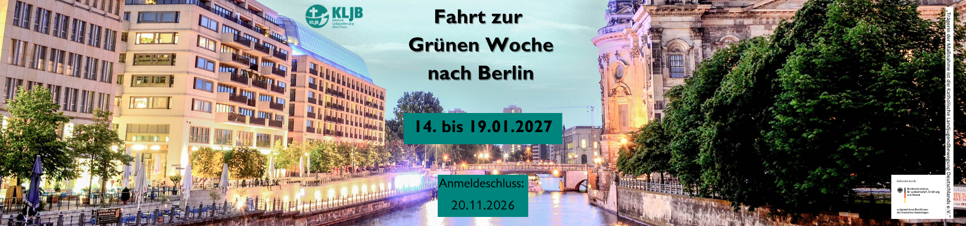 Fahrt zur Grünen Woche nach Berlin